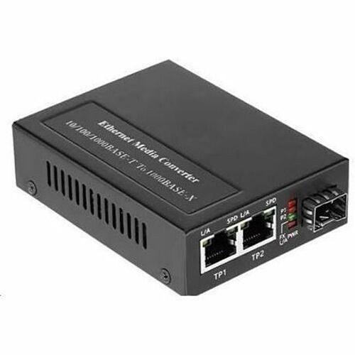 Axiom Memory AXG103611 Transceivers/Media Converters 1000base-t To 1000base-fx Poe+ Media Converter - Dual 1gbs Poe+ Rj45 To 1000base-sx Media Converter  198105025933
