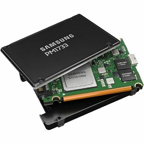 Samsung MZWLJ3T8HBLS-0007C Hard Drives Samsung Pm1733 3.84 Tb Solid State Drive - U.2 Internal - Pci Express Nvme (pci Express Nvme 4.0 X4) Mzwlj3t8hbls0007c 