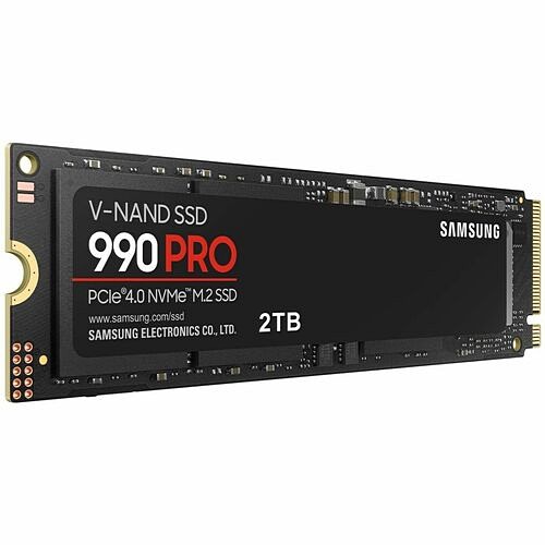 Samsung MZ-V9P2T0E Hard Drives Samsung 990 Pro 2 Tb Solid State Drive - M.2 Internal - Pci Express Nvme (mz-v9p2t0e) Mzv9p2t0e 