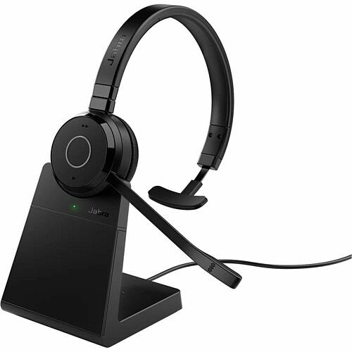 Jabra 6693-833-399-01 Headsets/Earsets Jabra Evolve 65 Te Headset - Microsoft Teams Certification - Mono - Wireless - Bluetooth - 98.4 Ft - 669383339901 706487026969