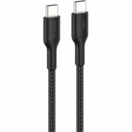 Belkin ENA008FQ2MBK Cables Belkin Usb-c To Usb-c Cable 60w For Nintendo Switch 2 - 6.56 Ft Usb-c Data Transfer Cable For Gaming 745883925230