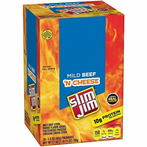 Green Rabbit 11205 Snacks Slim Jim Snack Sticks GRR20900656 