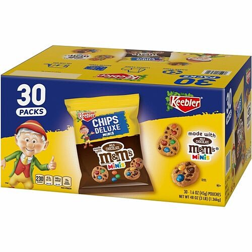 Green Rabbit 543333 Snacks Keebler Bite-sized Mandm Cookies GRR20900466 
