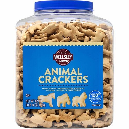 Green Rabbit 19300 Snacks Wellsley Farms Animal Crackers GRR22000464 