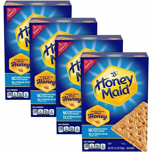 Green Rabbit 19256 Snacks Honey Maid Graham Crackers GRR22000442 