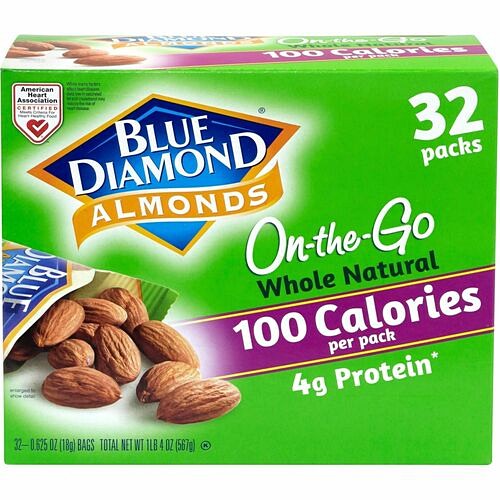 Green Rabbit 22073 Snacks Blue Diamond Whole Almonds GRR22000512 