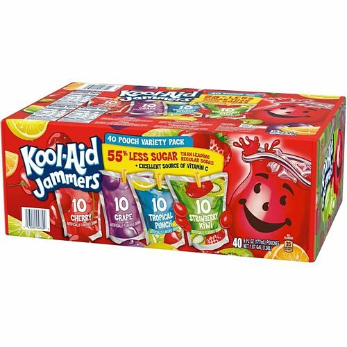 Green Rabbit 4769 Beverages Kool-aid Jammers Variety Pack GRR22000775 