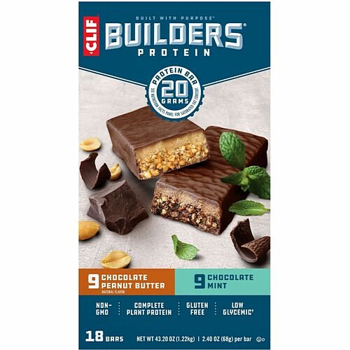 Green Rabbit 16805 Snacks Clif Builder's Bar Variety Pack GRR22000543 