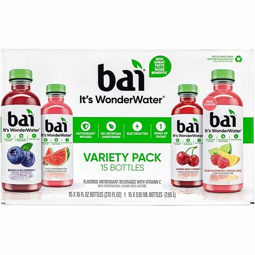 Green Rabbit 2360 Beverages Bai Antioxidant Variety Pack GRR22000656 