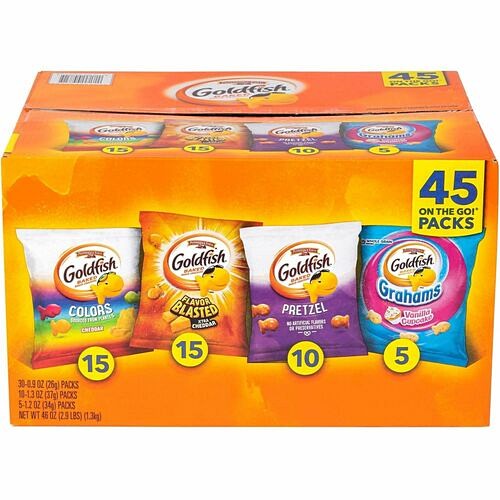 Green Rabbit 14100047315 Snacks Goldfish Variety Pack Sweetandsavory GRR22002172 00014100047315