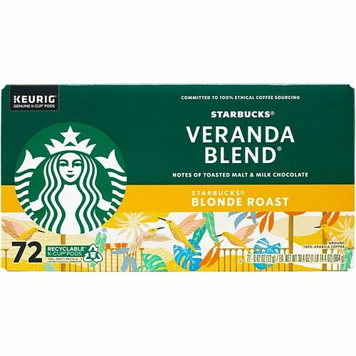 Green Rabbit 762111373205 Coffee & Tea Veranda Blend Coffee K-cups GRR22002161 00762111373205