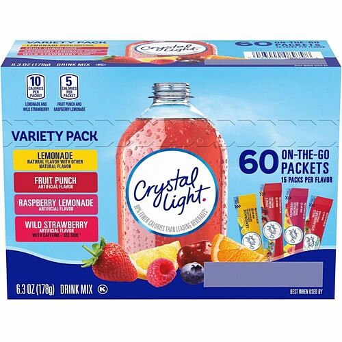 Green Rabbit 043000089798 Beverages Crystal Light On-the-go Mix GRR22002054 00043000089798