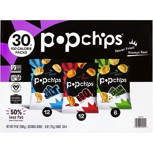 Green Rabbit FAR94005 Uncategorized Popchips Variety Pack GRR22001998 00082666940029