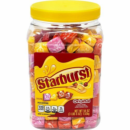 Green Rabbit 2259 Candy Starburst Original Fruit Chews GRR22000992 