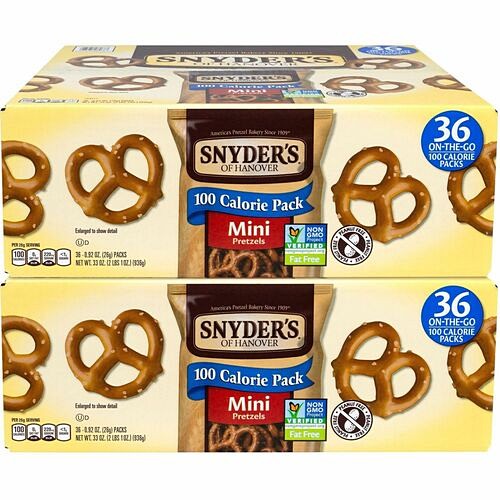 Green Rabbit 810128792073 Snacks 100-calorie Mini Pretzels GRR60004087 00810128792073