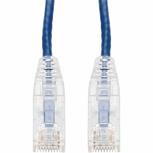 Addon ADD-67FSLCAT6-BE Cables Addon 67ft Blue Cat 6 Slim Pvc Ethernet Cable Snagless Clear-claw Rj-45 M/m - 67 Ft Category 6 Netwo Add67fslcat6be 199278060363