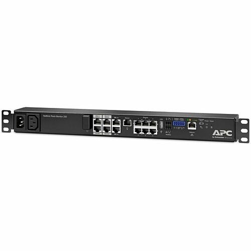 Apc Schneider NBRK0250ATAA Environmental Monitoring Systems Security And Environmental Appliance, Netbotz, Rack Mount, 250a [taa] (nbrk0250ataa) 731304755791