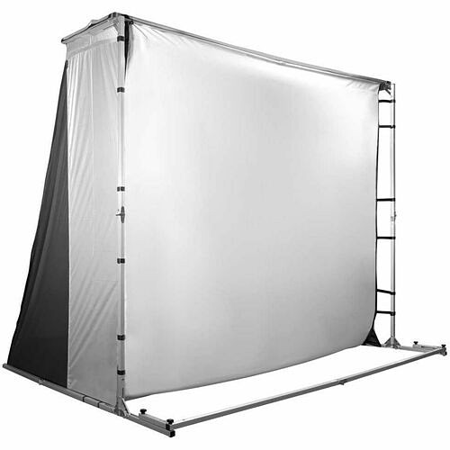 Elitescreens PROGOLF0810350 Projection Screens Elite Proav Golf Portable Pro Projection Screen - Impactwhite 350 - 96" Height X 120" Width - Wide V 848448030629