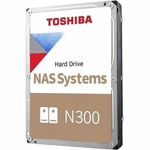 Toshiba HDWG51CUZSVA Hard Drives Toshiba N300 12 Tb Hard Drive - 3.5" Internal - Sata (sata/600) - Conventional Magnetic Recording (c 