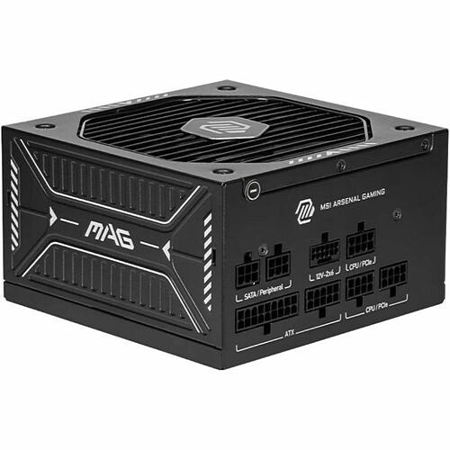 Msi MAGA750GLSPCIE5 Power Supplies Msi Mag 750w Power Supply - Internal - 120 V Ac, 230 V Ac Input - 5 V Dc, 3.3 V Dc, 12 V Dc, -12 V D 824142395820