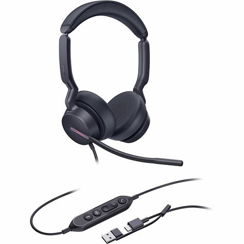 Yealink 1308182 Headsets/Earsets Yealink Uh46 Headset - Microsoft Teams Certification - Stereo - Usb Type C - Wired - 20 Hz To 20 Khz 841885126559
