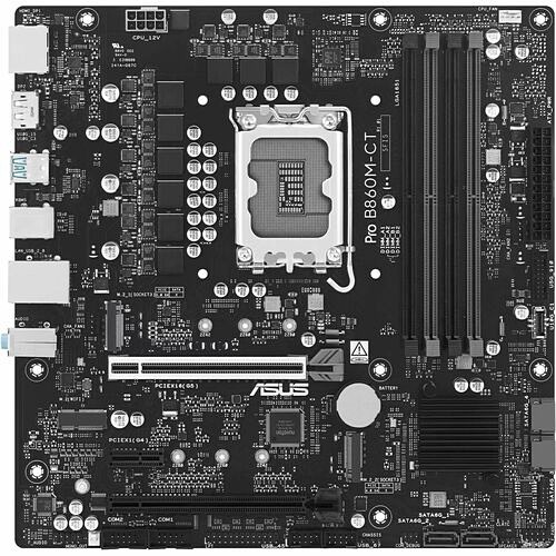 Asus ASUS PRO B860M-CT-CSM Motherboards Asus Pro B860m-ct-csm Desktop Motherboard - Intel B860 Chipset - Socket Lga-1851 - Micro Atx - Core  Asusprob860mctcsm 199291107182