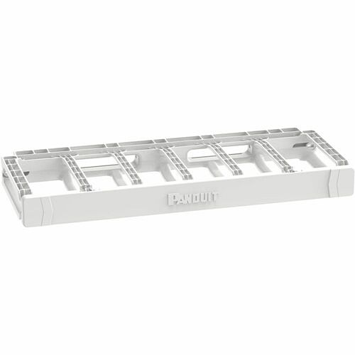 Panduit PR2HF1WH Cable Management Panduit Patchrunner 2 Horizontal Single-sided Manager, 1ru, White - Horizontal Cable Manager - White 613056876736