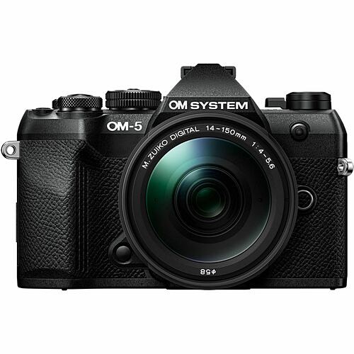 Olympus V210072BU000 Digital Cameras Om System V210072bu000 20.4 Megapixel Mirrorless Camera With Lens - 0.55" - 5.91" - Black - 4/3" Mos 050332195745