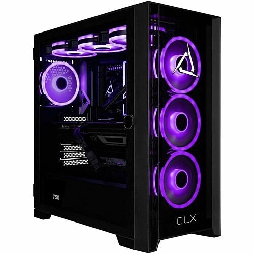 Cybertronpc TGMSETRTZ5304BM Computers Clx Set Tgmsetrtz5304bm Gaming Desktop Computer - Amd Ryzen 9 9900x3d - 32 Gb - 2 Tb Pci Express Nvm 843151144731