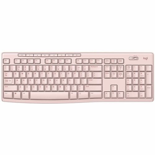 Logitech 920-013289 Keyboards & Keypads Logitech K270 Wireless Keyboard - Wireless Connectivity - Rf - Full-size - 32.81 Ft - 2.40 Ghz - Usb 920013289 097855201331