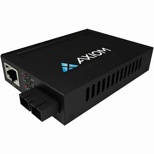 Axiom Memory AXG103680 Transceivers/Media Converters Axiom Taa 1gbs Poe+ Rj45 To 1000base-lx Fiber Media Converter -smf, Sc, 40km, 1310nm - Network (rj-4 198105026947