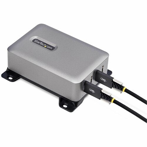 Startech 424D3N-USB-C-CHARGER Power Adapters Startech.com 4-port Multi-device Usb-c Charger, 240w Total, 1-port 140w Epr, Screw Locking Ports, Id 424d3nusbccharger 065030915205