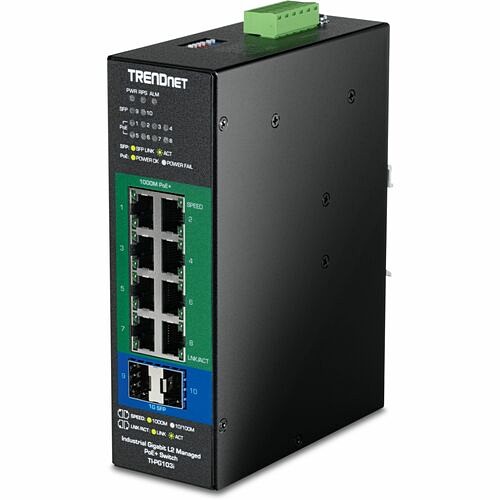 Trendnet TI-PG103I Switches & Bridges Trendnet Ti-pg103i Ethernet Switch - 8 Ports - Manageable - Gigabit Ethernet - 1000base-t, 1000base- Tipg103i 710931163247