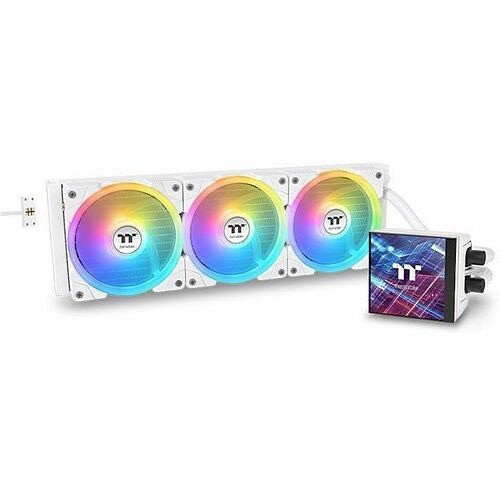 Thermaltake CL-W433-PL12SW-A Processor/Case Fans Thermaltake Magfloe 360 Ultra Argb Sync Aio Liquid Cooler - Snow Edition - 1 Pack - 4.72" Maximum Fa Clw433pl12swa 841163097823