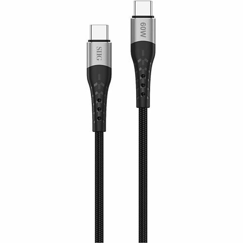 Siig CB-TC0N11-S1 Cables Siig Usb-c To Usb-c 60w Charging And Sync Cable - 6ft - 6 Ft Usb-c Data Transfer Cable For Smartphon Cbtc0n11s1 662774046822