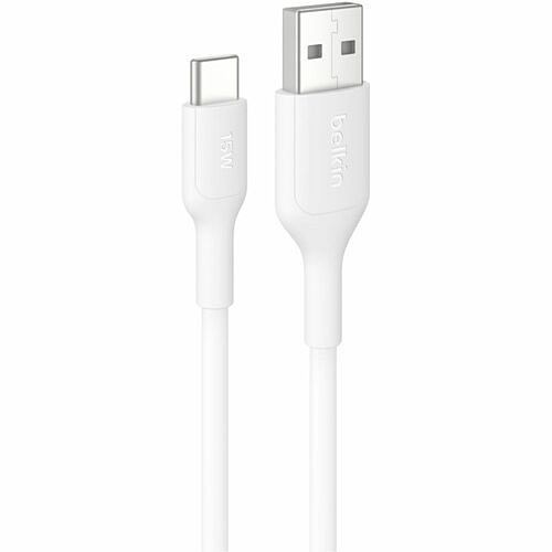 Belkin CAB021FQ1MWH Cables Belkin Usb-a To Usb-c Cable 15w, 3.3ft/1m, White - 3.28 Ft Usb-c/usb-a Data Transfer Cable For Iphon 745883915224