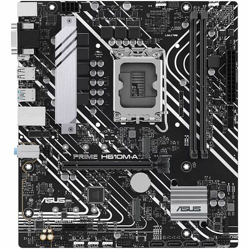 Asus PRIME H610M-A-CSM Motherboards Asus Prime H610m-a-csm Gaming Desktop Motherboard - Intel H610 Chipset - Socket Lga-1700 - Micro Atx Primeh610macsm 197105293915