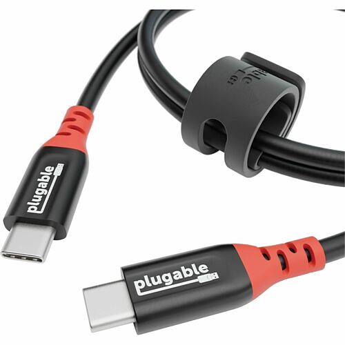 Plugable Technologies USBC-CC1M Power Cords Plugable Usb C To Usb C Cable, Data Blocker Charge Only Cable (1m/3.3ft): 240w Safe Fast Charging -  Usbccc1m 819927013617