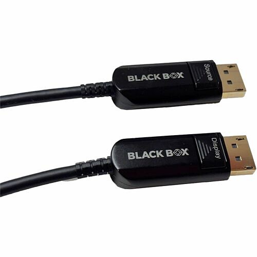 Black Box AOC-HL-DP4-15M-R3 Cables Black Box Displayport 1.4 Active Optical Cable (aoc) - 8k60, 32.4 Gbps - 49.21 Ft Fiber Optic A/v Ca Aochldp415mr3 822088284574