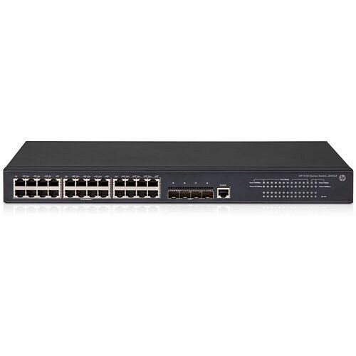 Hp JG932AR#ABA Switches & Bridges Hpe Flexnetwork 5130 24g 4sfp+ Ei Switch - 24 Ports - Manageable - Gigabit Ethernet, 10 Gigabit Ethe Jg932araba 889296199274