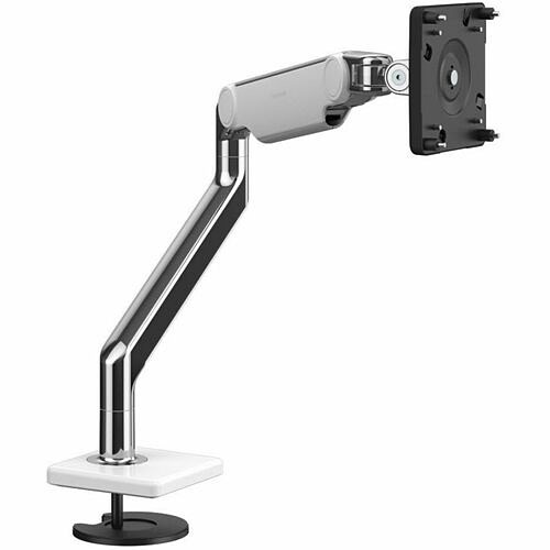Humanscale M21BTWB Mounting Kits Humanscale M21btwb Mounting Arm For Monitor, Docking Station - Polished Aluminum, White, Black - Hei 