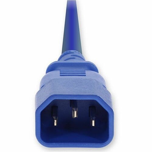 Addon ADD-C142C13C18G4FBE Power Cords Addon Standard Power Cord - 18 Gauge - 250 V / 10 A - Blue - 4 Ft Cord Length - Iec 60320 C14 / Iec  Addc142c13c18g4fbe 199278067362