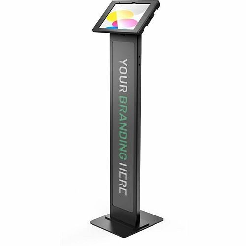 Maclocks 140B209APXB Miscellaneous Kits Ipad 10th-11th (a16) Gen, Apex Enclosure Brandable Floor Stand Black - Ipad 10th-11th (a16) Gen, Ape 810157344595