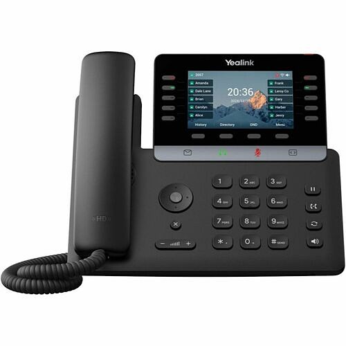 Yealink 1301010 IP Phones Yealink T74w Ip Phone - Corded - Corded/cordless - Bluetooth, Wi-fi - 10 Multiple Conferencing - Wal 841885124319