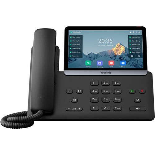 Yealink 1301011 IP Phones Yealink T77u Ip Phone - Corded - Corded - 10 Multiple Conferencing - Wall Mountable, Stand Mountable 841885125583