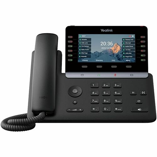 Yealink 1301220 IP Phones Yealink Sip-t85w Ip Phone - Corded - Corded/cordless - Wi-fi, Bluetooth, Dect - Wall Mountable, Desk 841885126795