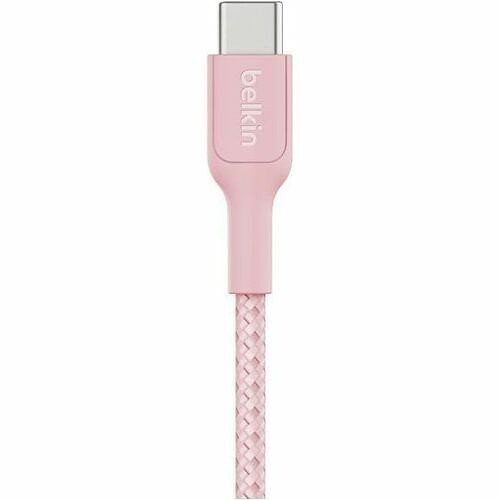 Belkin CAB022FQ2MBK2PK Cables Belkin Boostcharge Pro Braided Usb-a To Usb-c Cable 15w, 6.6ft/2m, Black - 6.56 Ft Usb-c/usb-a Data  745883915316