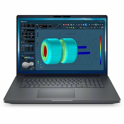 Dell PXV55 Notebooks Dell Pro Max Plus Mb18250 18" Mobile Workstation - Qhd+ - 120 Hz - Intel Core Ultra 7 265hx - Vpro T 884116671558