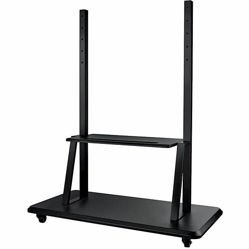 Optoma ST05 Carts & Dollies Optoma Convenient Mobile Cart - 25.59" Width X 51.18" Depth X 63.39" Height - Black - 86" Screen Sup 796435222918