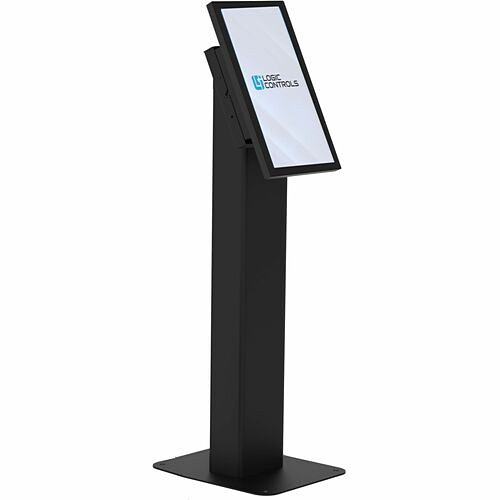 Logic Controls 200042 Stands & Cabinets Self-service Floor Kiosk Stand - 21.50" To 27" Screen Support - Floor Stand - Metal - For Kiosk, Tou 